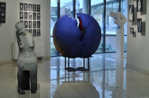 Rozkosz, rzeźba 150x150 cm, żywica akrylowa polichromowana, 2016